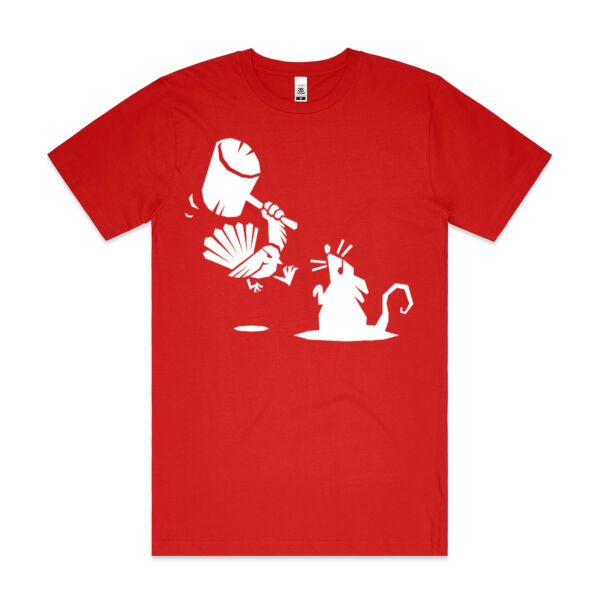 BLOCK TEE Wak a Rat (2 Sided Print) Thumbnail