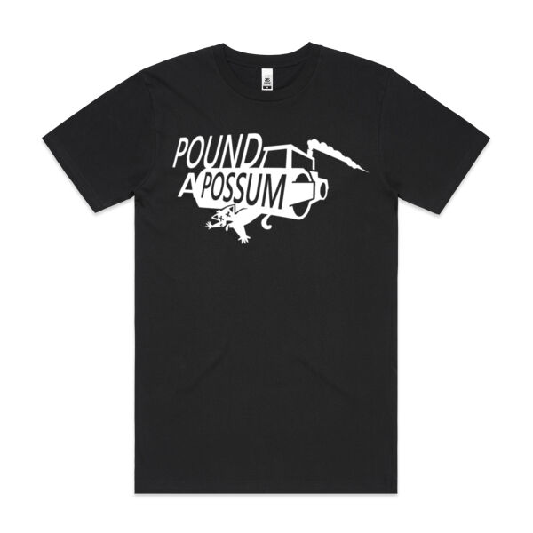BLOCK TEE Pound A Possum (2 sided print) Thumbnail